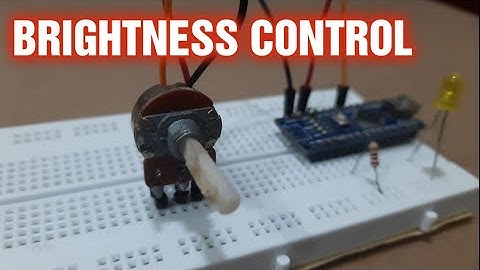 How to control led brightness with arduino/ arduino analog write  #techhuntertales