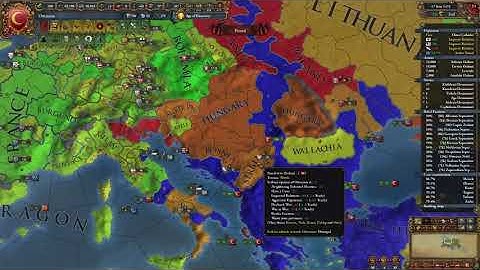 EU4 1.31.5 Ottomans One Tag WC speedrun 1470-1479 (Pretty Fast Revoke :D )