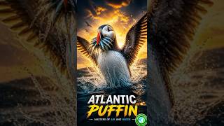 Atlantic Puffin 🐧 | Sea Parrot Mystery | अटलांटिक पफिन का रहस्य #shorts #facts