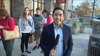 Shoppers Wait In Line For Free Downtown Abbey Teacups