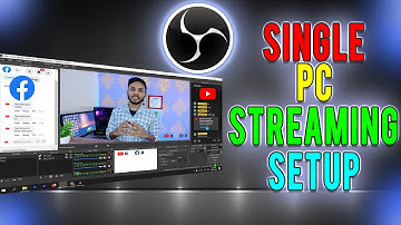 Single PC Game Streaming Setup for Multi streaming | Custom Browser Docks | OBS Single PC Setup