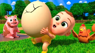 Humpty Dumpty Sat on a Farm | Lalafun Nursery Rhymes \& Kids Songs