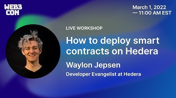 How to deploy smart contracts on Hedera | Live Workshop