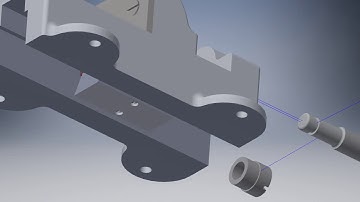 exploded vise assembly autodesk inventor