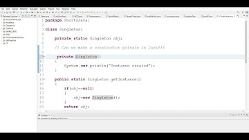 Can We Make a Constructor Private in Java? Explained with Examples
