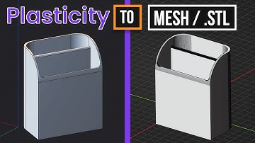 How To Turn Plasticity 3D Files To Mesh | .C3D To .OBJ & .STL | Part 3