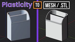 How To Turn Plasticity 3D Files To Mesh | .C3D To .OBJ & .STL | Part 3 Wealth