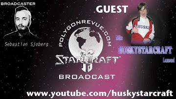 Polygonrevue Starcraft 2 Broadcast #1 - Interview with HuskyStarcraft part 4/4