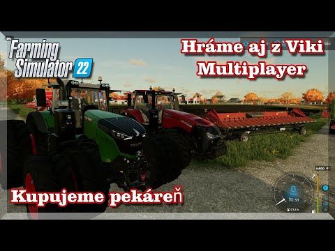 Farming Simulator 22 - Skúsime výrobne