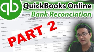 QuickBooks Online Tutorial: Reconciling the bank account (part 2 of 2)
