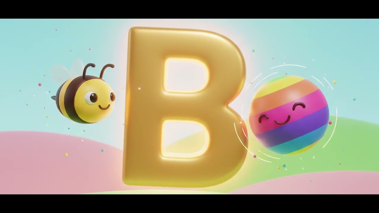 B Is for Ball | Alphabet Phonics Song for Kids | Learn Letter B - YouTube