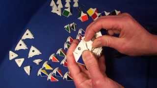 Lattice Cube Puzzle **Mechanism Revealed** (disassembly & assembly tutorial)