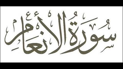 سورة الأنعام بقصر المنفصل. القارئ| محمود عبد العزيز عبد الغني