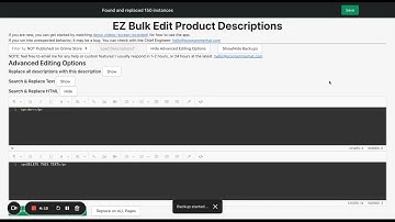How to search & replace HTML in product descriptions in Shopify
