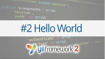 #2 Yii2 - Hello World
