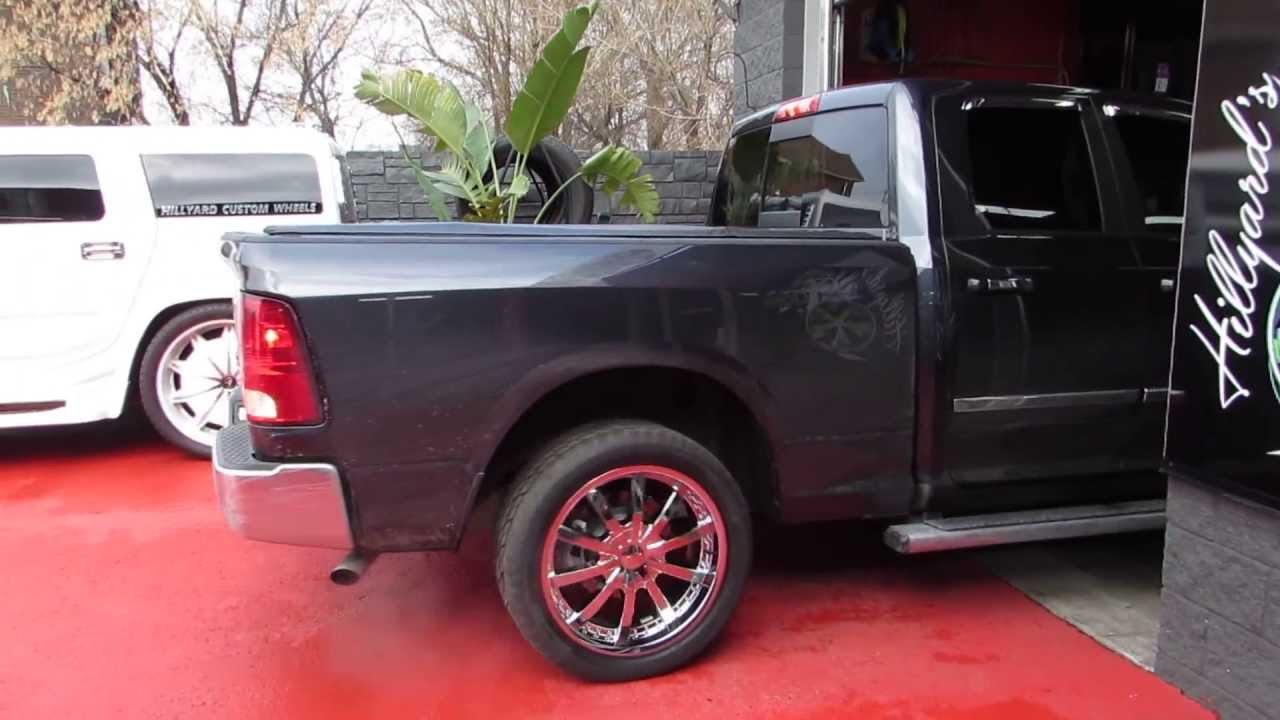 HILLYARD RIM LIONS 2015 DODGE RAM 1500 RIDING ON 22