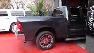HILLYARD RIM LIONS 2015 DODGE RAM 1500 RIDING ON 22 INCH CHROME RIMS CUSTOM RIMS