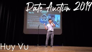 Date Auction 2019: UNOVASA Auctionee Huy Vu