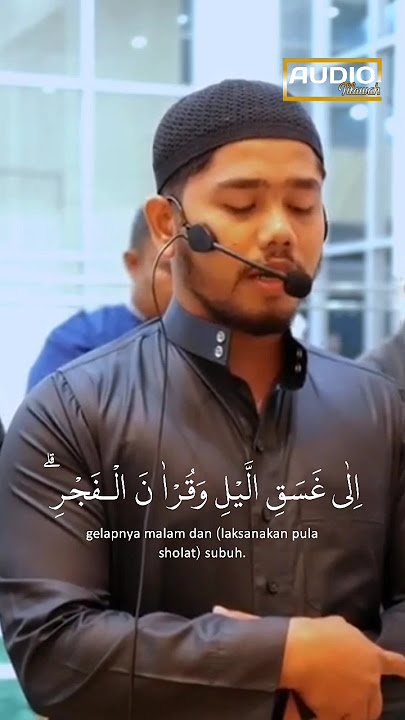SURAT AL- ISRA' AYAT 78-81 ‼️ AKRAM RIDHA #shorts #murottalquran #murottal