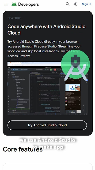 Buat aplikasi dalam semenit #androidstudio