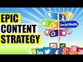 How To Re-Purpose 1 YouTube Video Into Content On Other Platforms (Social Media Content Strategy)