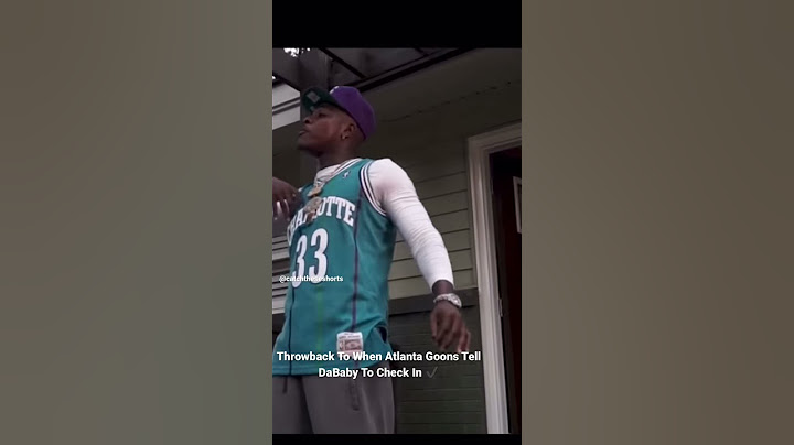 Atlanta Goons Tell DaBaby To Check In➡️