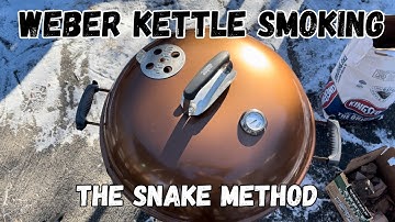 How to Smoke Low and Slow on a Weber Kettle | Snake Method Tutorial