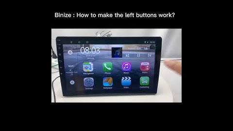 Binize:How  to  make  the  left side  buttons work?