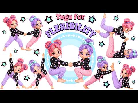 Kids Yoga for Flexibility ⭐| Partner Yoga Poses for Kids 🌈| Kids Partner Stretching ✨| Children Yoga