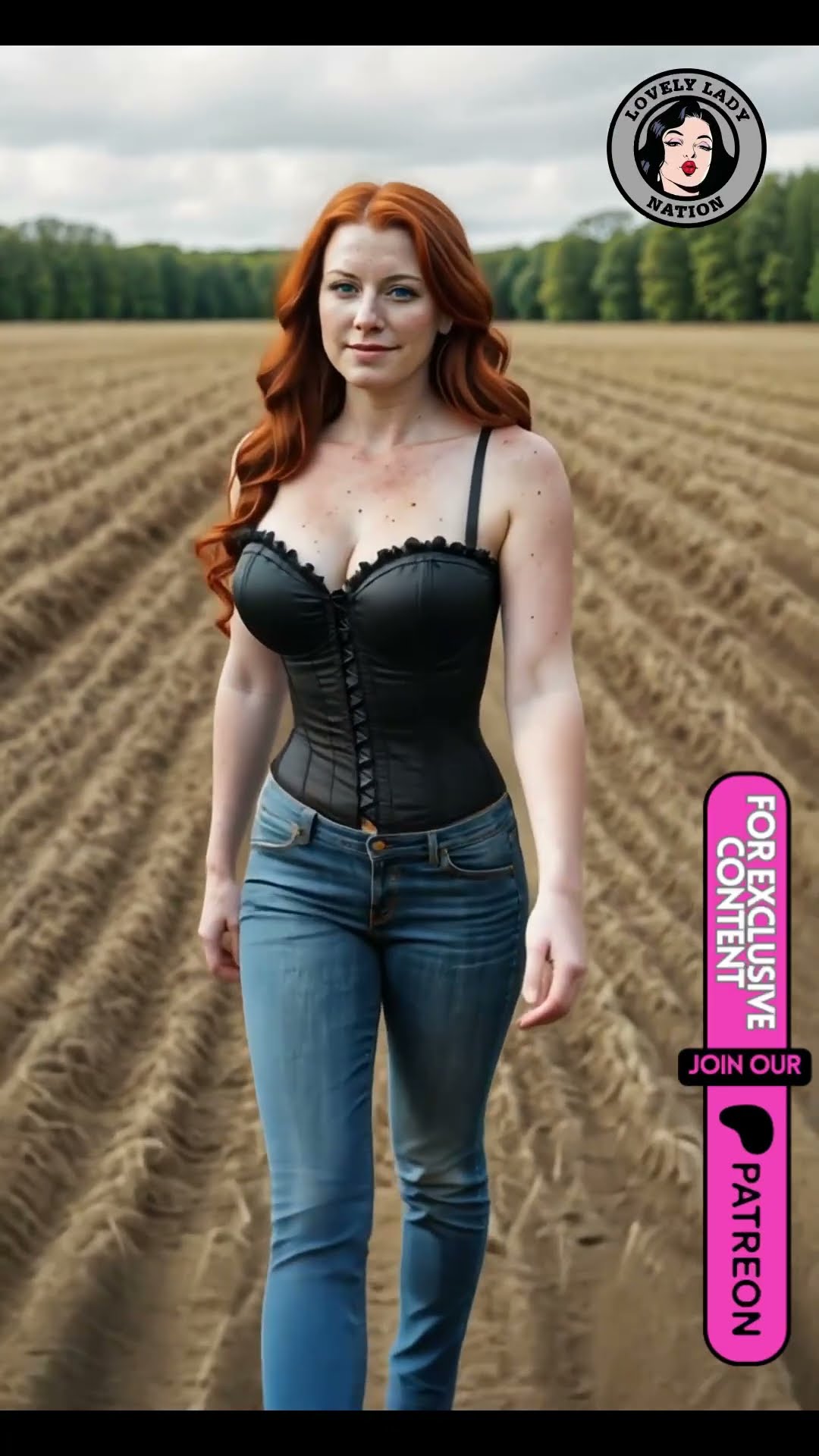 red-haired beauties fun on the farm VIDEO SLIDESHOW VOL.9