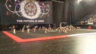 Coventry Dynamite Explosion at Future Cheer Heart of England 2015