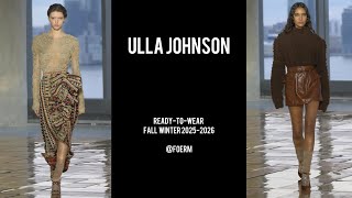 Ulla Johnson RTW Fall Winter 2025-2026