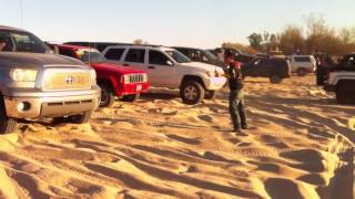 Carreras en las dunas de san Felipe