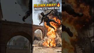 Funny nade kill - CS2 #cs2nadekill #dust2 #gaming #onlinegaming #gamer #youtubegamer #counterstrike