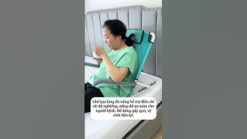 Ghế tựa lưng gấp gọn giúp mẹ tôi ngồi nghỉ ngơi và ăn uống tại giường  #ghetua #shortvideo