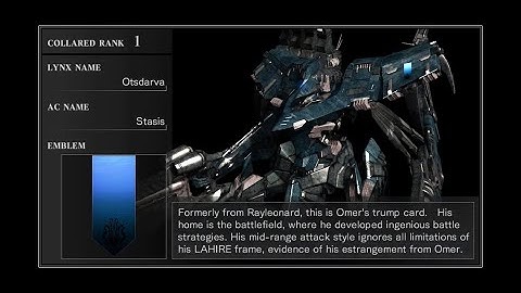 Armored Core: For Answer Collared Order Match 1-30