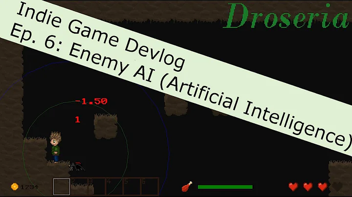 Indie Game Devlog - Droseria - Ep. 6: Enemy AI (GameMaker Dev)