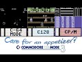 Care for a channel appetizer? Mini Preview C128 C64 CP/M Commodore 128 Mode 3