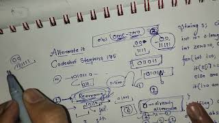 Alternate it! Codechef starters 175 solutions