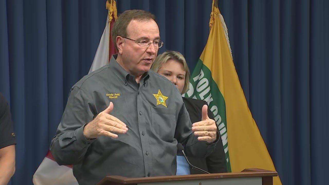 Grady Judd full press conference on deputy-involved shooting - YouTube