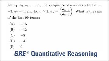 Sequences with patterns: GRE quantitative reasoning practice question#17