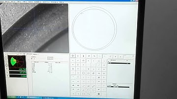 video of image measuring machine