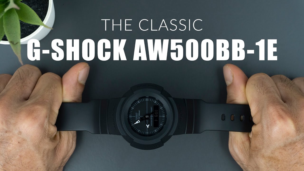 The Revival Of The Classic Casio G Shock Aw 500 Youtube