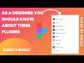 As a designer you should know about these plugins  figma in tamil  queens world
