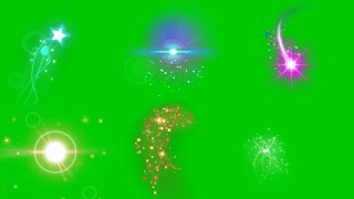 10 awesome shoot stars effects animations green screen HD | Crazy Editor