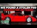 I found a stolen Ferrari F40 in Japan