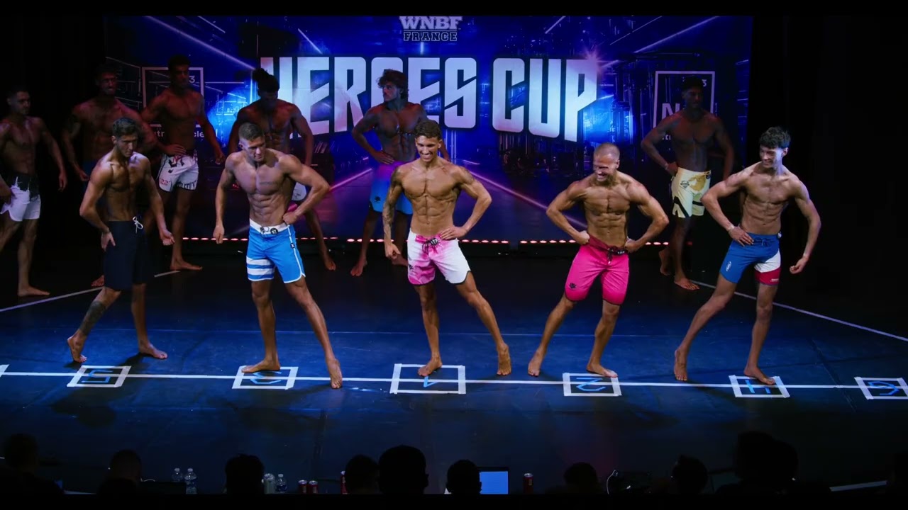 WNBF France | Heros cup 2025 | men’s physique junior(U24) open🏆
