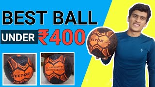 Unboxing and review :Hard ground, soft and grassy ground football Vector x street soccer football screenshot 4