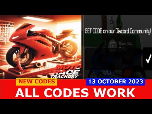 NEW* ALL WORKING CODES FOR Moto Trackday Project IN SEPTEMBER