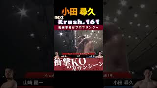 【Krush.161】華麗なる蹴りの名手、小田 尋久。胴回し蹴りで相手は流血…！！　Krush.161 5.26後楽園大会チケット好評発売中！